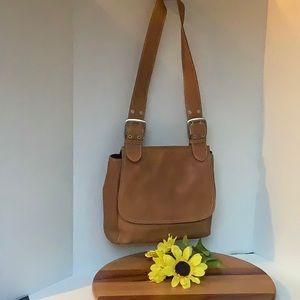 Tignanello Saddlebrown Shoulder Bag